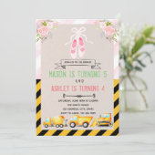 Invitation à thème pour la fête des tutu et des ca (Debout devant)