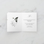Invitation A thoughtfully designed sympathy card (Intérieur)