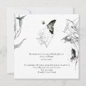 Invitation A thoughtfully designed sympathy card (Dos)