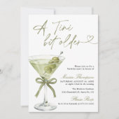 Invitation A Tini Bit Older Birthday Party Olive Martini (Devant)