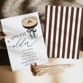 Invitation A Tini Bit Older Espresso Martini 21st Birthday