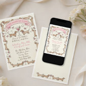 Invitation A Tini Weenie Bit Older Dachshund Martini Birthday