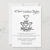 Invitation A Toast to the Next Chapter | Elegant Retirement  (Devant)