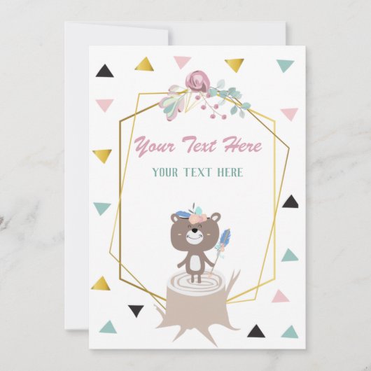 Invitation à tout événement (Devant)