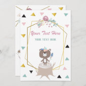 Invitation à tout événement (Devant / Derrière)