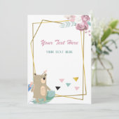 Invitation à tout événement (Debout devant)