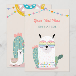 Invitation à tout événement Llama