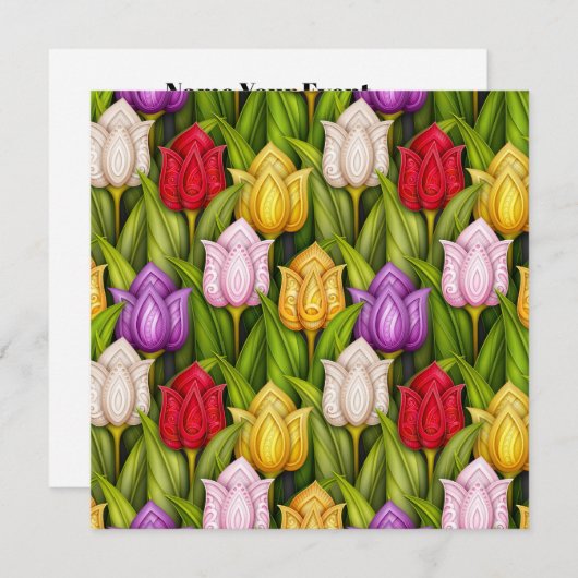 Invitation à toutes les occasions (Devant / Derrière)