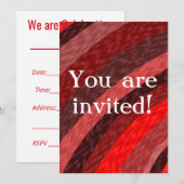 Invitation à toutes les occasions (Devant / Derrière)