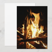 Invitation A travers les flammes (Devant / Derrière)