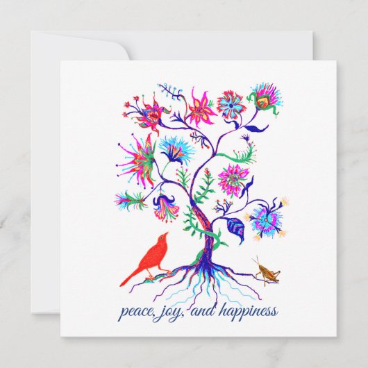 Invitation A tree of life (Devant)