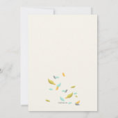 Invitation à trois oeufs de Pâques (Dos)