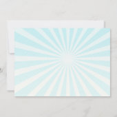 Invitation à un 2e anniversaire à la plage (Dos)