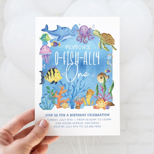 Invitation à un anniversaire pour tout âge
