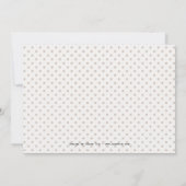 Invitation à un Baby shower de livre (Dos)