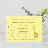 Invitation à un Baby shower neutre pour les femmes (Debout devant)