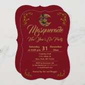 Invitation à un Bal Masqué (Devant / Derrière)