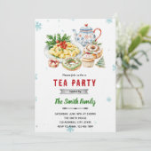 Invitation à un brunch de Noël (Debout devant)