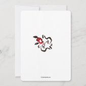 Invitation à un brunch entre le coeur et les Roses (Dos)