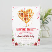 Invitation à un brunch Galentine's (Debout devant)