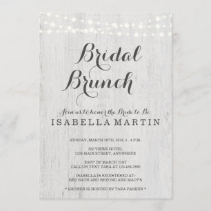Invitation à un brunch nuptial - Mariage russe