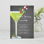 Invitation à un cocktail de vacances Bridal Shower (Debout devant)