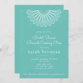 Invitation à un cours de cuisine de brunch avec Ch (Devant / Derrière)