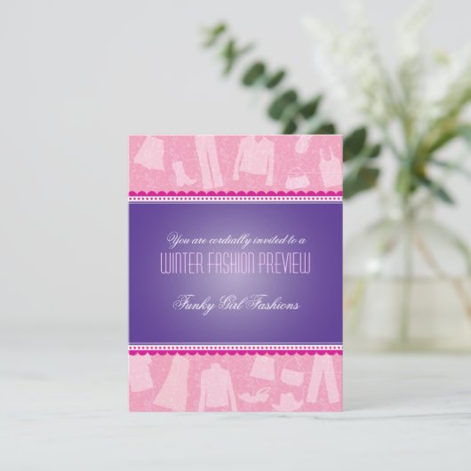 Invitation à un défilé de mode funky (Debout devant)