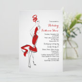 Invitation à un défilé de mode Vogue (Debout devant)