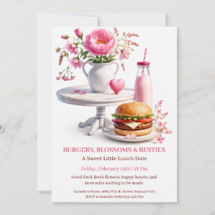 Invitation à un déjeuner de la Saint-Valentin Burg