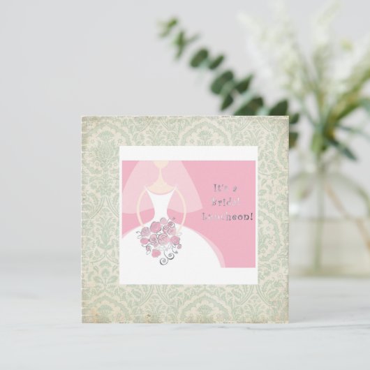 Invitation à un déjeuner nuptial si chic (Debout devant)