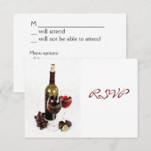 Invitation à un dîner de célébration autour du vin (Devant / Derrière)