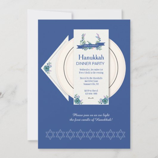 Invitation à un dîner de Hanoukka (Devant)