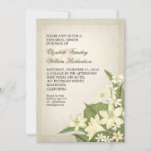 invitation à un dîner de répétition (Devant)