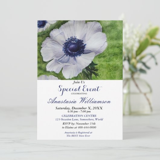 INVITATION À UN DÎNER ÉLÉGANT (Debout devant)