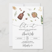 Invitation à un dîner - Invitation moderne à dîner (Devant)