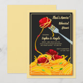 Invitation à un dîner italien (Devant / Derrière)