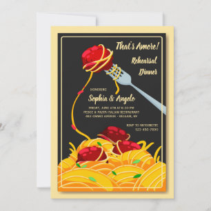 Invitation à un dîner italien