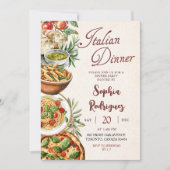Invitation à un dîner italien (Devant)