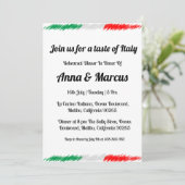 Invitation à un dîner italien moderne (Debout devant)