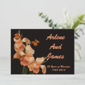 Invitation à un dîner pour le 50e anniversaire sur (Debout devant)