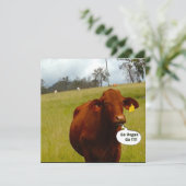 Invitation à un dîner vegan (Debout devant)