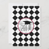 Invitation à un diplôme - Classe de Jacquard 2011 (Dos)