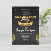 Invitation à un diplôme de classe (Debout devant)