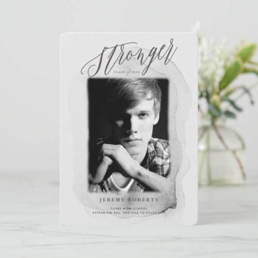 Invitation à un diplôme de classe plus solide (Debout devant)