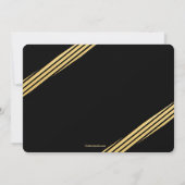 Invitation à un diplôme d'or (Dos)