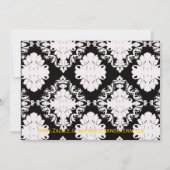 Invitation à un diplôme personnalisé (Dos)