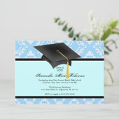 Invitation à un diplôme personnalisé (Debout devant)