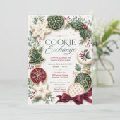 Invitation à un échange de biscuits de Noël (Debout devant)