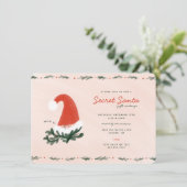 Invitation à un échange de cadeaux de Noël secret (Debout devant)